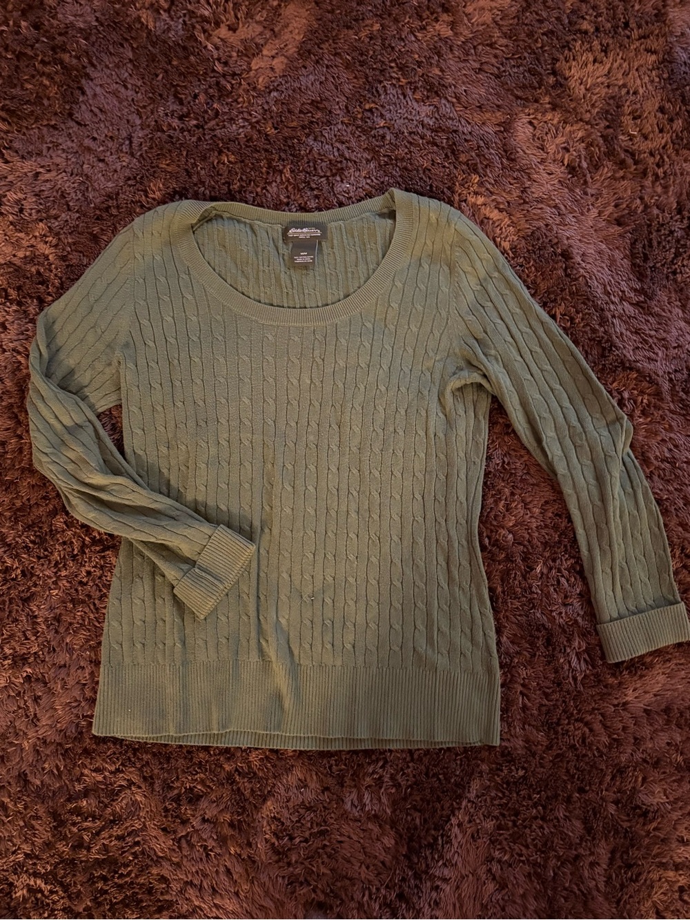 100% Cotton Eddie Bauer Sweater